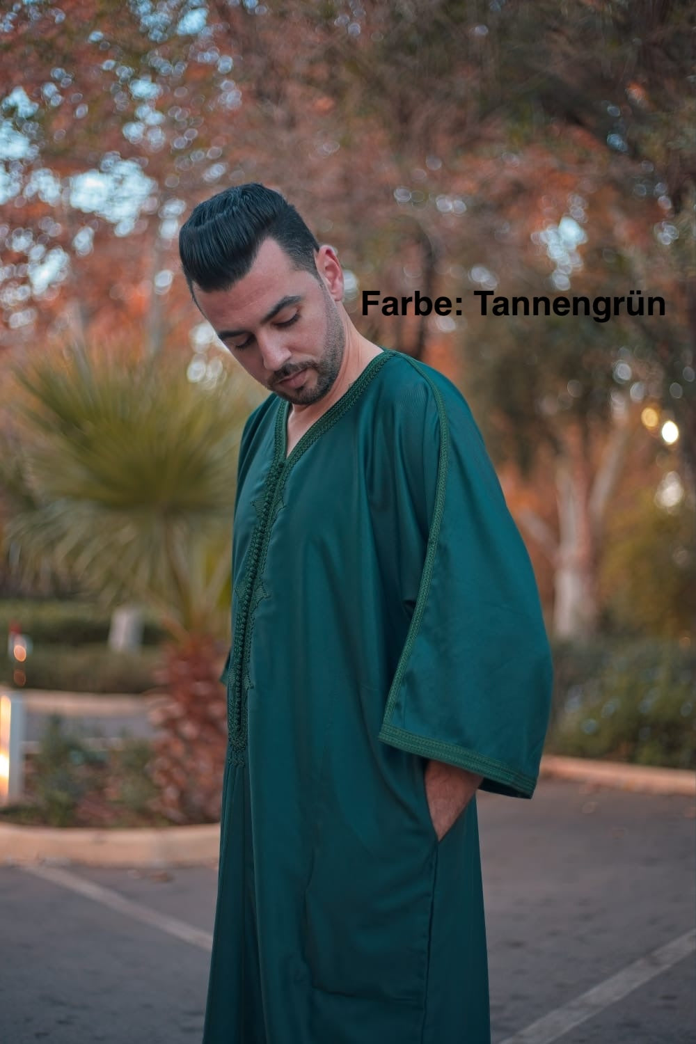 Premium Jalabiya für Männer – 10 Farben | Beidseitige Taschen